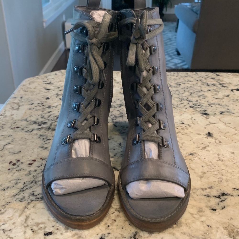 NEW $178 Free People City of Lights Heel Boots 9 - Picture 8 of 14